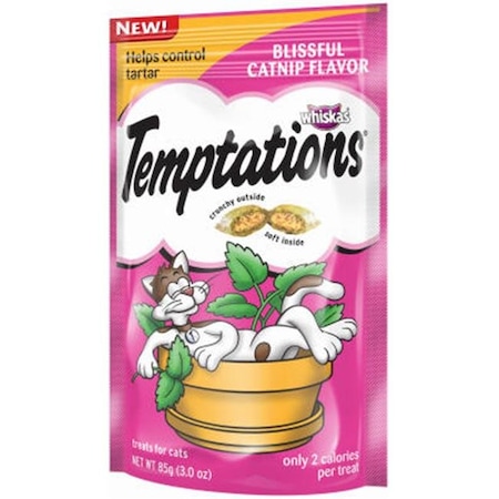 Whiskas Whiskas Temptations 10084456 3 oz. Blissful Catnip Flavor 134965